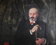 Останній прижиттєвий портрет М.Коцюбинського. Робота М.Жука