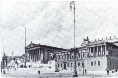 Відень. Будинок австрійського парламенту
